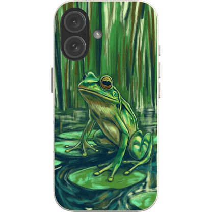 Stepping Green Phone Case Froggie 1 Bio Case