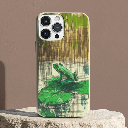 Stepping Green Phone Case Froggie 2 Bio Case