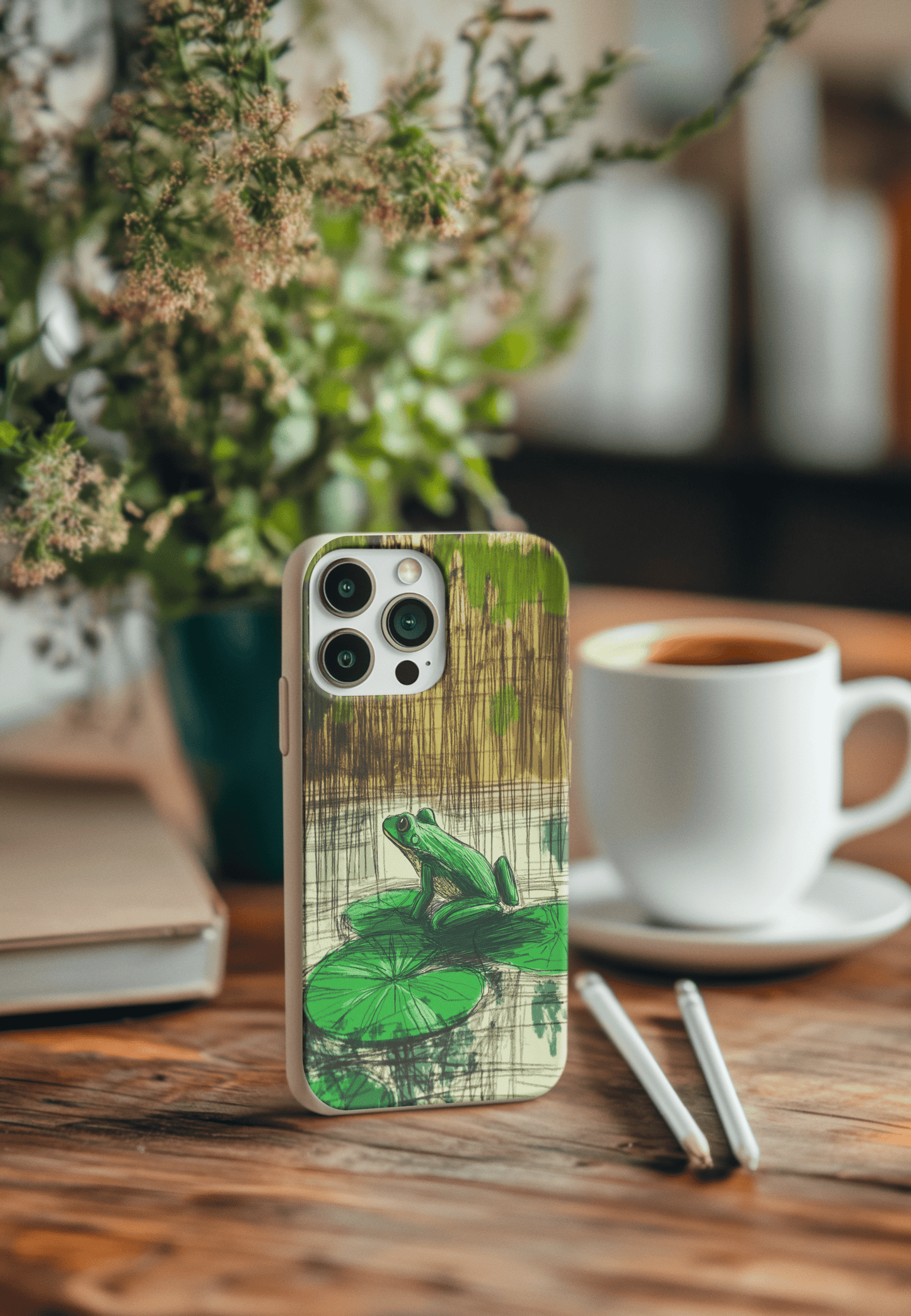 Stepping Green Phone Case Froggie 2 Bio Case
