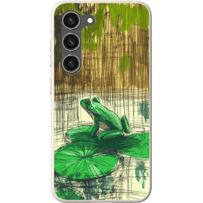 Stepping Green Phone Case Froggie 2 Bio Case
