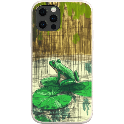 Stepping Green Phone Case Froggie 2 Bio Case