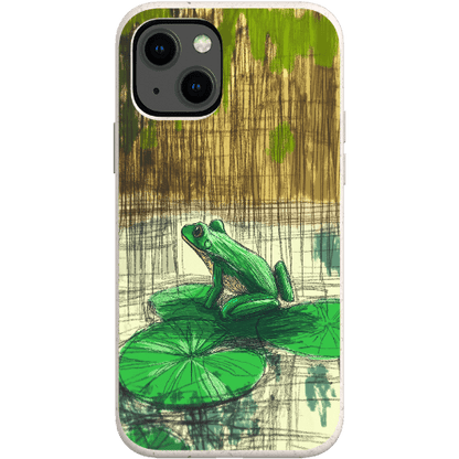 Stepping Green Phone Case Froggie 2 Bio Case