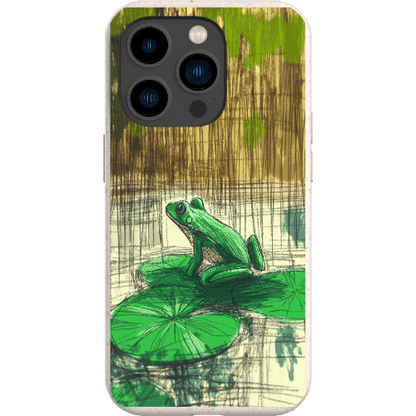 Stepping Green Phone Case Froggie 2 Bio Case