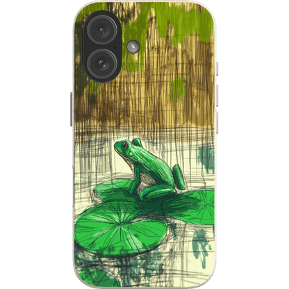 Stepping Green Phone Case Froggie 2 Bio Case