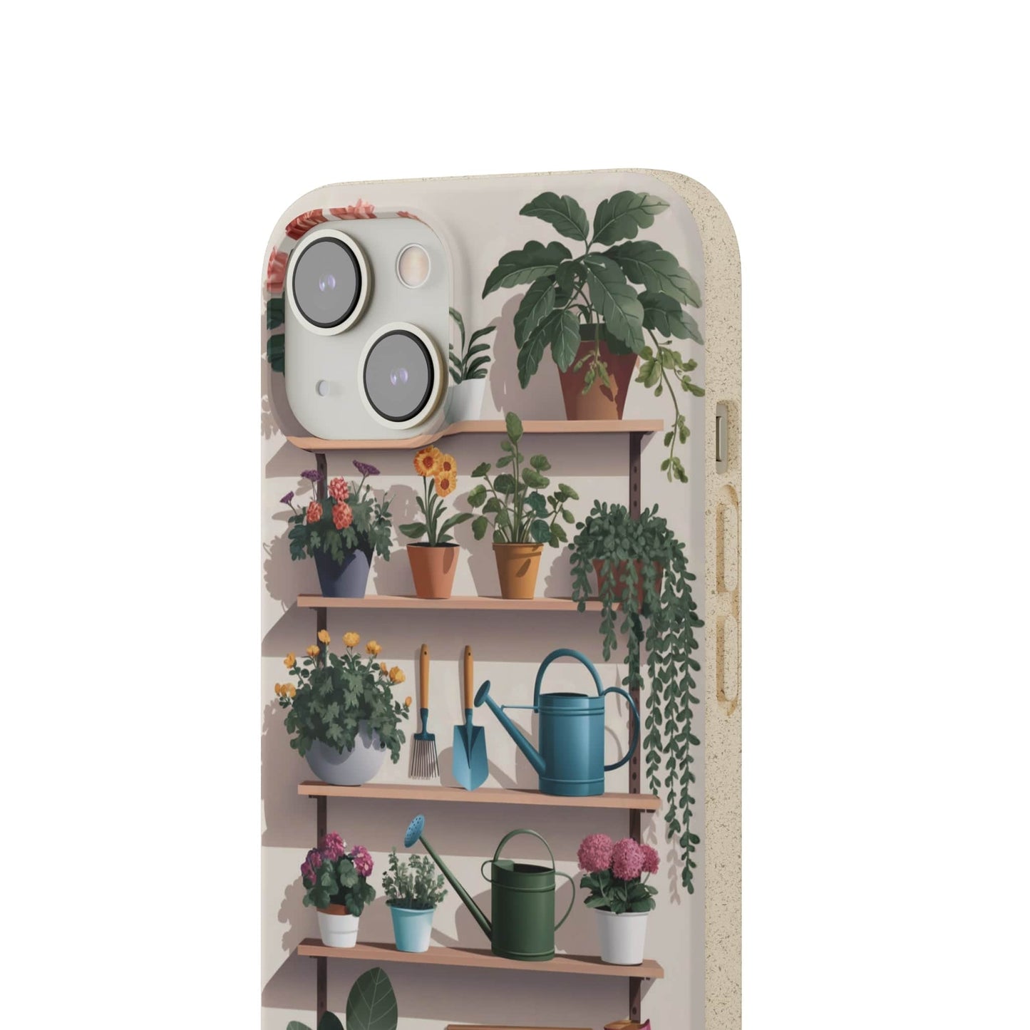 Stepping Green Phone Case Gardening Shelf Bio Case
