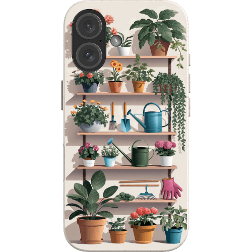 Stepping Green Phone Case Gardening Shelf Bio Case