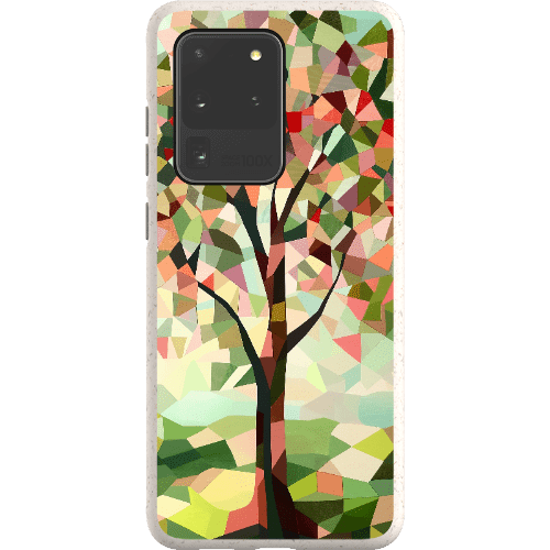 Stepping Green Phone Case Geometric Tree Bio Case