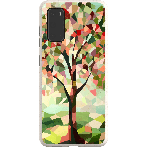 Stepping Green Phone Case Geometric Tree Bio Case