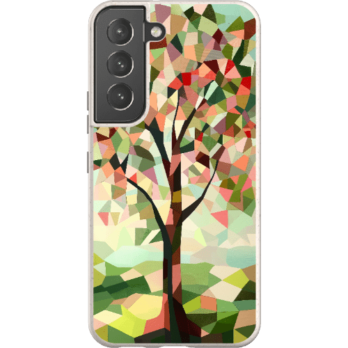 Stepping Green Phone Case Geometric Tree Bio Case