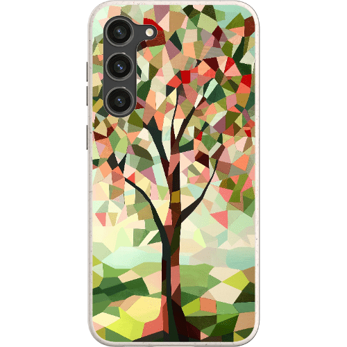 Stepping Green Phone Case Geometric Tree Bio Case