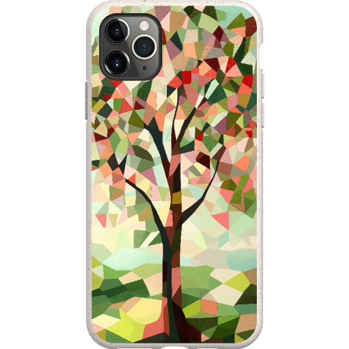 Stepping Green Phone Case Geometric Tree Bio Case
