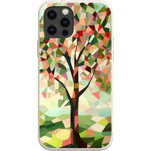 Stepping Green Phone Case Geometric Tree Bio Case
