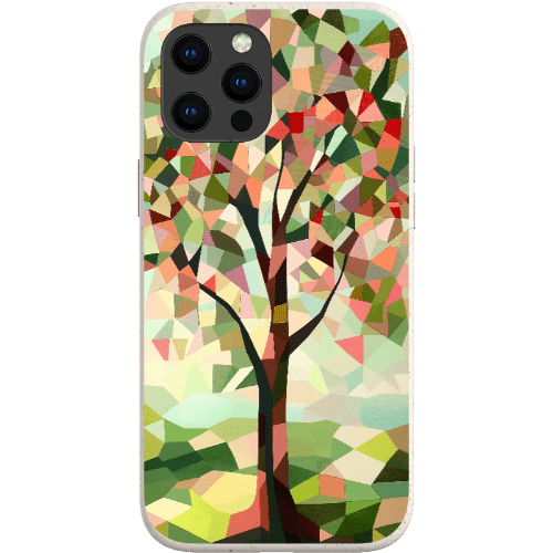 Stepping Green Phone Case Geometric Tree Bio Case