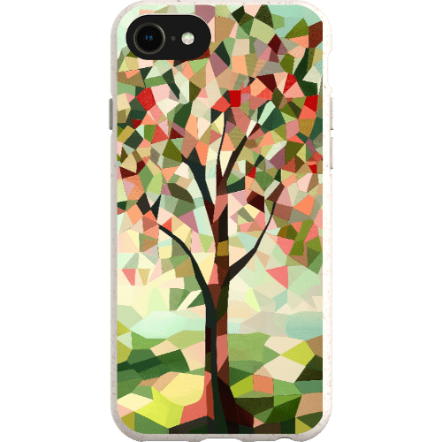 Stepping Green Phone Case Geometric Tree Bio Case