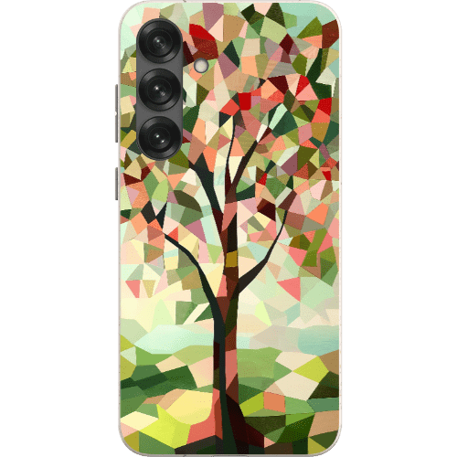Stepping Green Phone Case Geometric Tree Bio Case