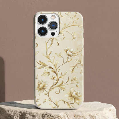 Stepping Green Phone Case Gold Toile 1 Bio Case