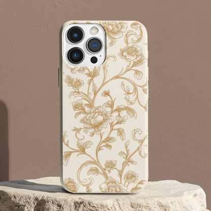 Stepping Green Phone Case Gold Toile 2 Bio Case