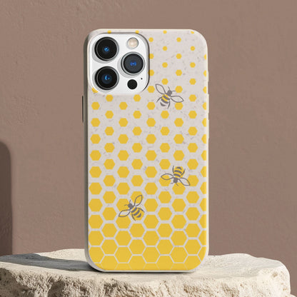 Stepping Green Phone Case Honeycomb Bio Case