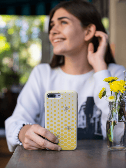 Stepping Green Phone Case Honeycomb Bio Case