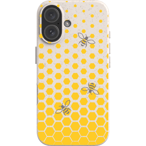 Stepping Green Phone Case Honeycomb Bio Case