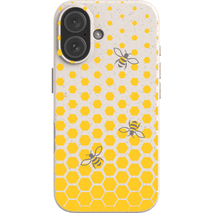 Stepping Green Phone Case Honeycomb Bio Case
