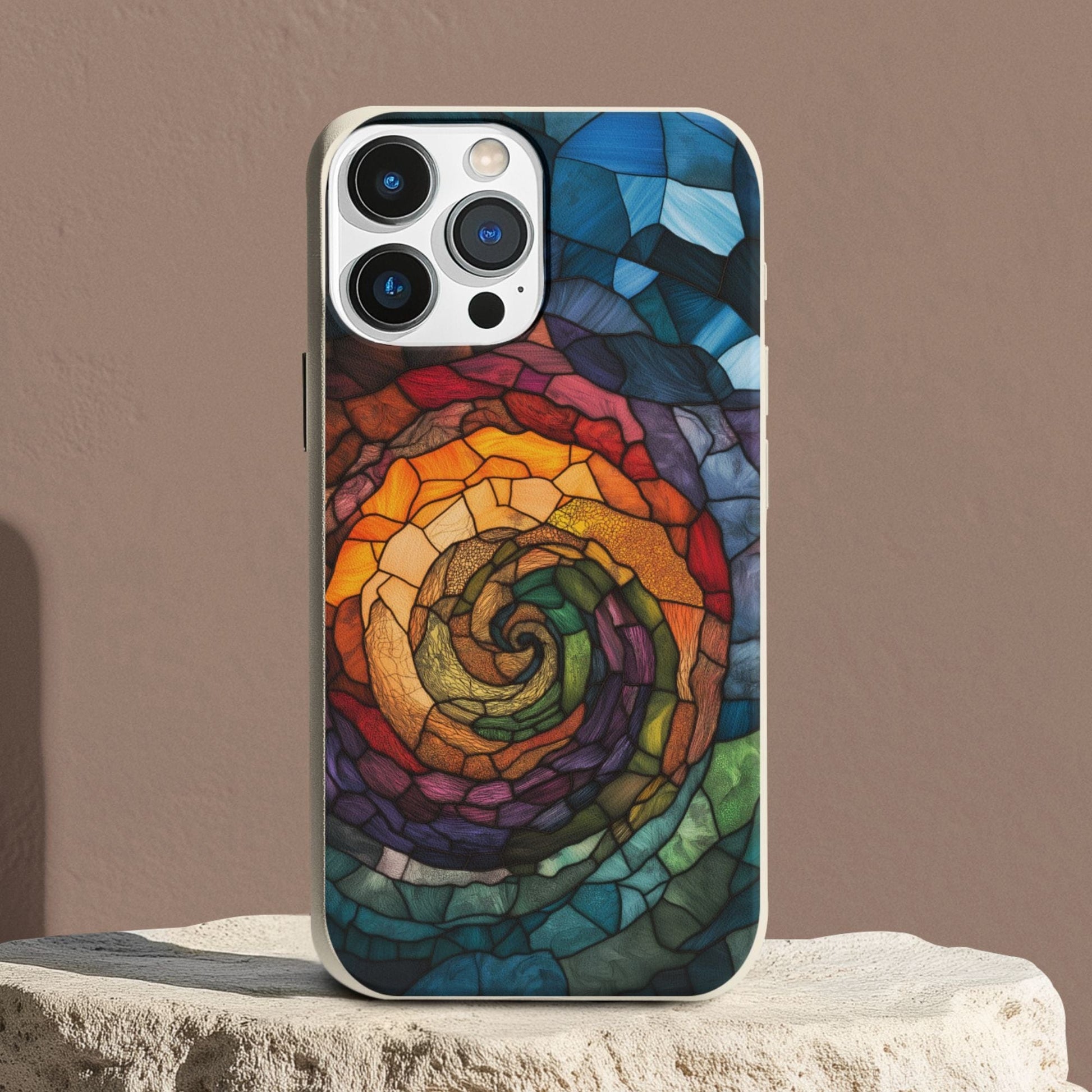 Stepping Green Phone Case Hurricane Swirl Bio Case