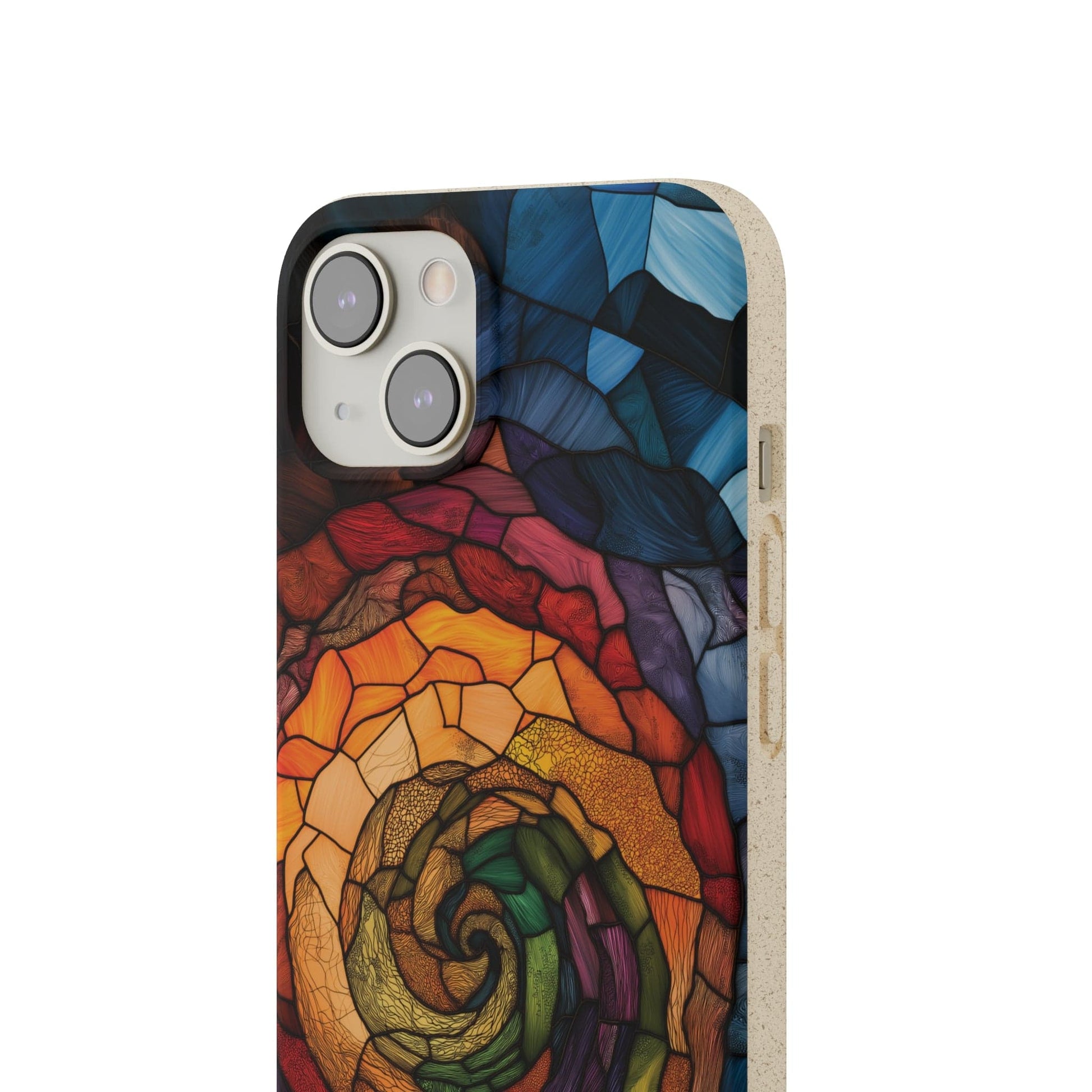 Stepping Green Phone Case Hurricane Swirl Bio Case