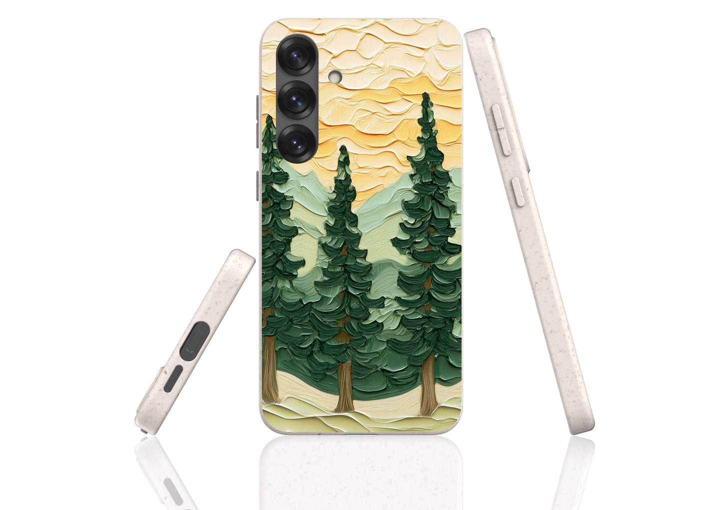 Stepping Green Phone Case Impasto Forest Bio Case