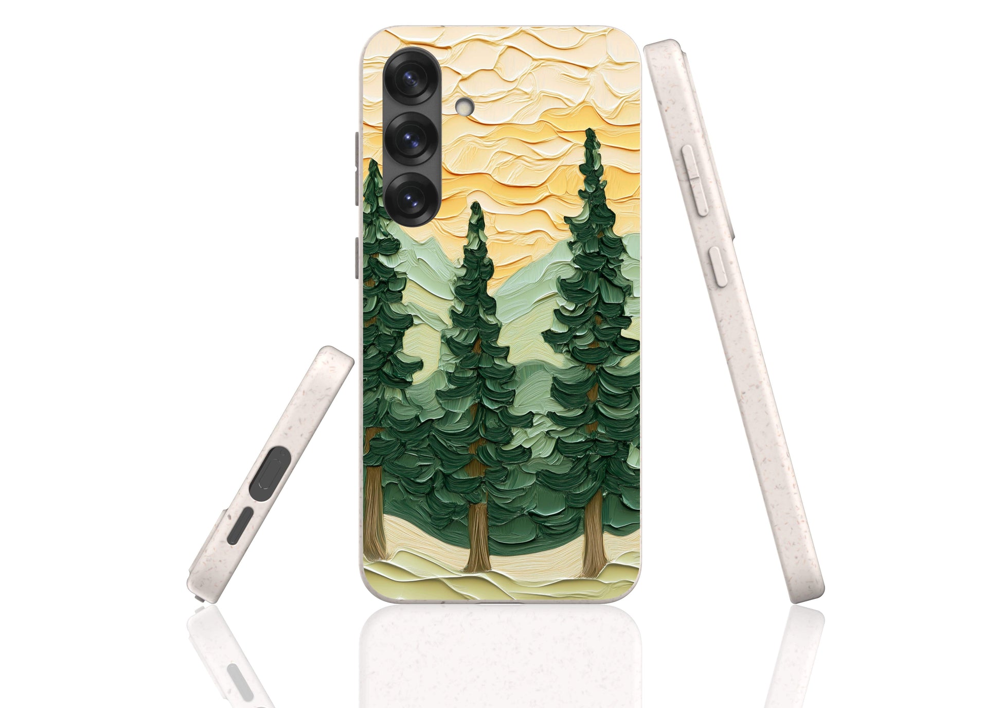 Stepping Green Phone Case Impasto Forest Bio Case