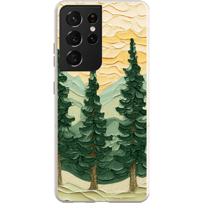 Stepping Green Phone Case Impasto Forest Bio Case