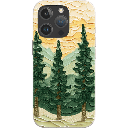 Stepping Green Phone Case Impasto Forest Bio Case