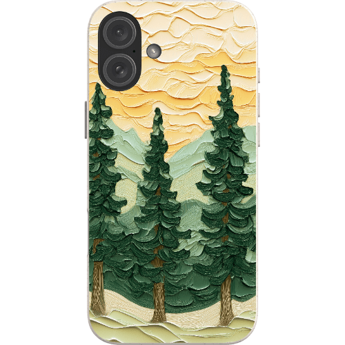 Stepping Green Phone Case Impasto Forest Bio Case