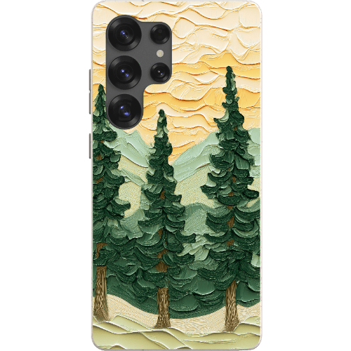 Stepping Green Phone Case Impasto Forest Bio Case