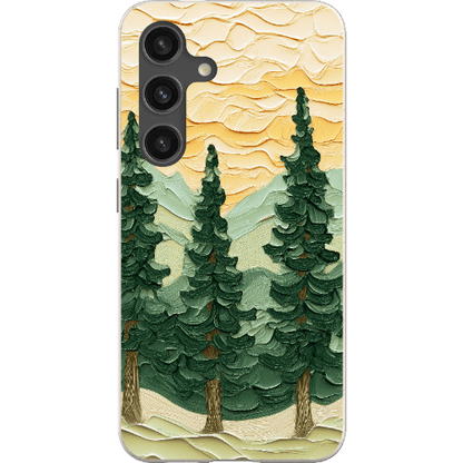 Stepping Green Phone Case Impasto Forest Bio Case
