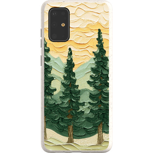 Stepping Green Phone Case Impasto Forest Bio Case