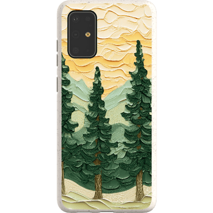 Stepping Green Phone Case Impasto Forest Bio Case