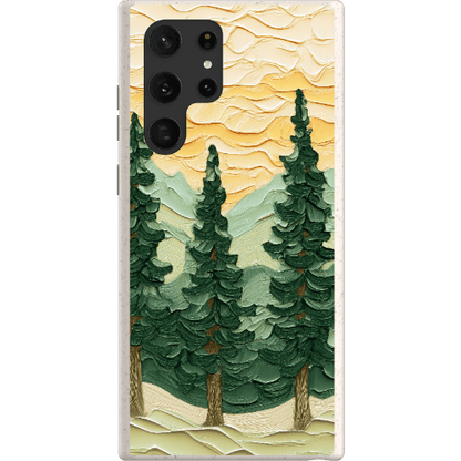 Stepping Green Phone Case Impasto Forest Bio Case