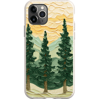 Stepping Green Phone Case Impasto Forest Bio Case