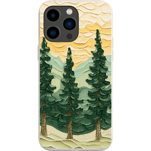 Stepping Green Phone Case Impasto Forest Bio Case