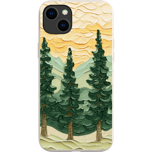 Stepping Green Phone Case Impasto Forest Bio Case