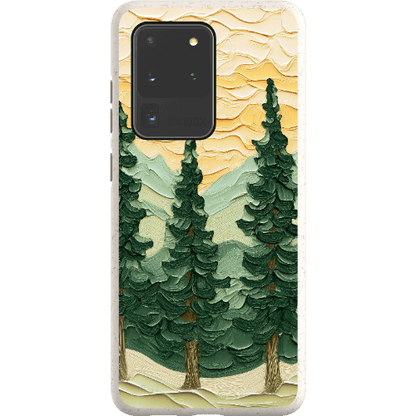 Stepping Green Phone Case Impasto Forest Bio Case
