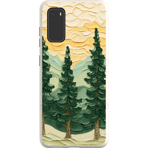 Stepping Green Phone Case Impasto Forest Bio Case