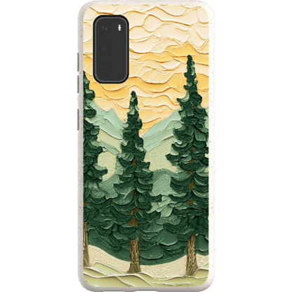 Stepping Green Phone Case Impasto Forest Bio Case