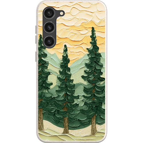 Stepping Green Phone Case Impasto Forest Bio Case