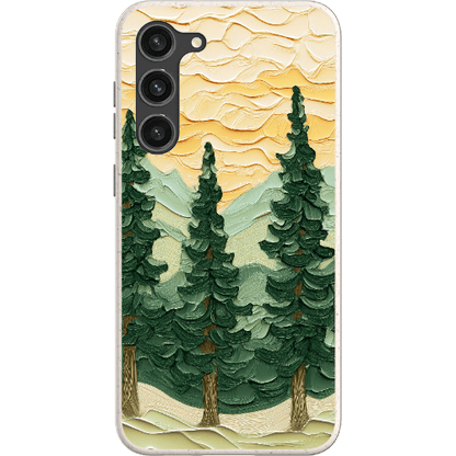 Stepping Green Phone Case Impasto Forest Bio Case