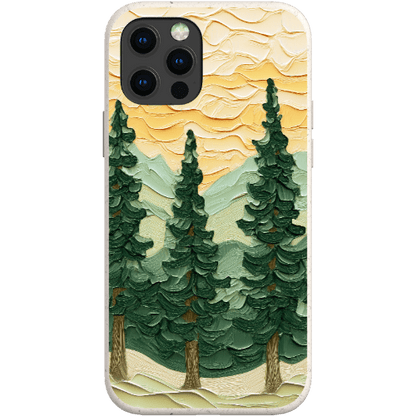 Stepping Green Phone Case Impasto Forest Bio Case