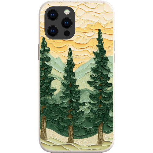 Stepping Green Phone Case Impasto Forest Bio Case