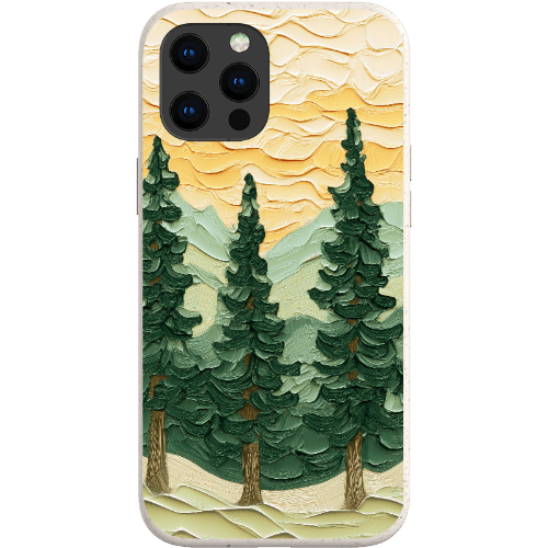 Stepping Green Phone Case Impasto Forest Bio Case