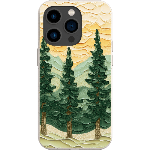 Stepping Green Phone Case Impasto Forest Bio Case