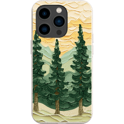 Stepping Green Phone Case Impasto Forest Bio Case